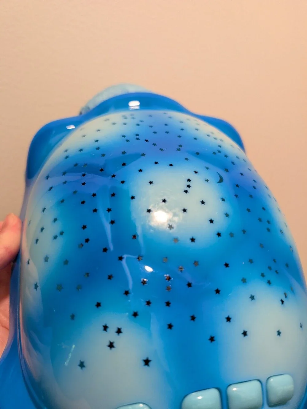 Cloud B Blue Twilight Turtle With Light Up Star Constellation